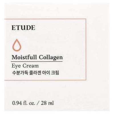 ETUDE, Moistfull Collagen، كريم العين، 0.94 أونصة سائلة (28 مل)
