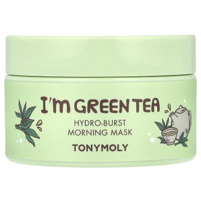 TonyMoly, أنا الشاي الأخضر، قناع التجميل الصباحي Hydro-Burst، 3.52 أونصة (100 جم)