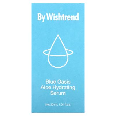 By Wishtrend, مصل الترطيب Blue Oasis Aloe، 1.01 أونصة سائلة (30 مل)