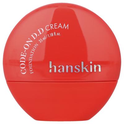 Hanskin, كريم أساس Code-On D.D، 23N بيج طبيعي، 1.18 أونصة سائلة (35 مل)