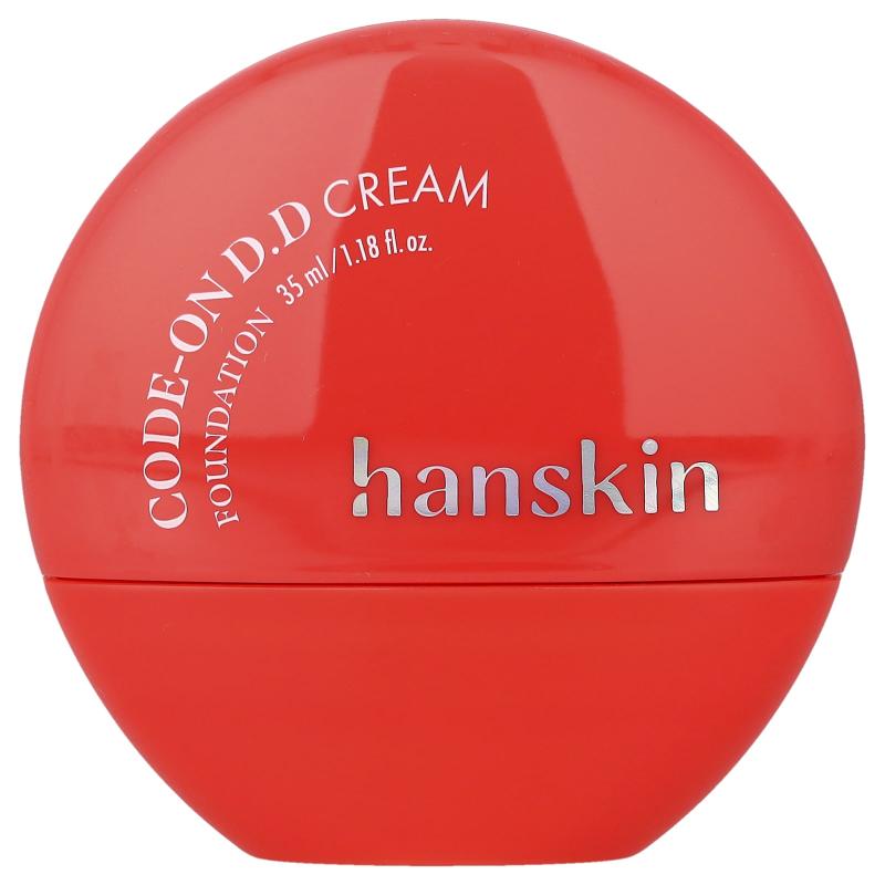 Hanskin, كريم أساس Code-On D.D، 23N بيج طبيعي، 1.18 أونصة سائلة (35 مل)