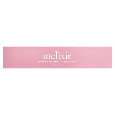 Melixir, Vegan Lip Treatment + Vegan Collagen, 2 Rose, 0.5 oz (15 g)