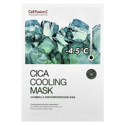 Cell Fusion C, قناع Cica Cooling Beauty، 5 ورقات، 0.95 أونصة (27 جم)
