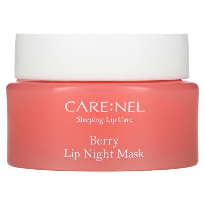 Care:Nel, Lip Night Mask, Berry, 23 g