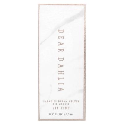 Dear Dahlia, Paradise Dream Velvet Lip Mousse، لون الشفاه، زر، 0.21 أونصة سائلة (6.5 مل)