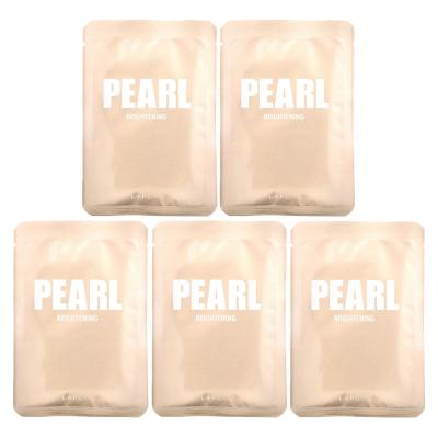 Lapcos, مجموعة أقنعة Pearl Beauty الورقية، لتفتيح البشرة، 5 أقنعة، 0.81 أونصة سائلة (24 مل) لكل واحدة