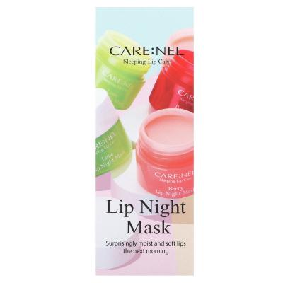 العناية:نيل، قناع الشفاه الليلي، الليمون، 3 قطع، (5 جم) لكل قطعة