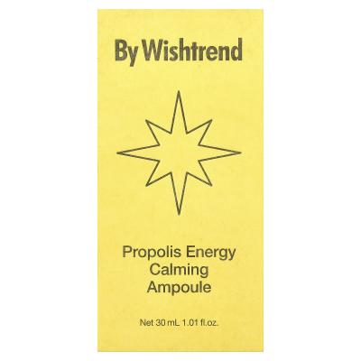 By Wishtrend, أمبولة Propolis Energy Calming Ampoule، 1.01 أونصة سائلة (30 مل)