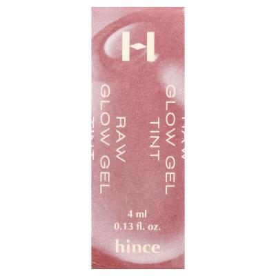 Hince, Raw Glow Gel Tint، R002 Raw Rose، 0.13 أونصة سائلة (4 مل)