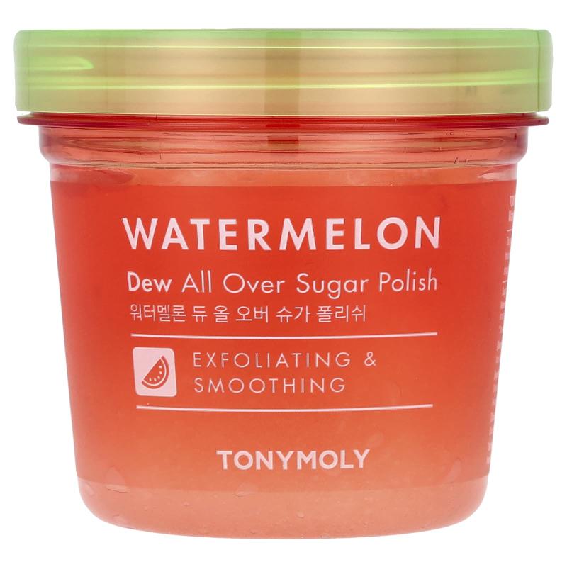 TonyMoly, Dew All Over Sugar Polish، بالبطيخ، 10.14 أونصة سائلة (300 مل)