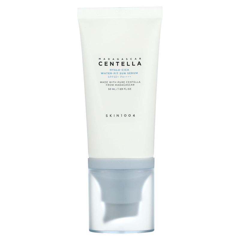 SKIN1004, Madagascar Centella، Hyalu-Cica Water-Fit Sun Serum SPF 50+ PA++++، 1.69 أونصة سائلة (50 مل)