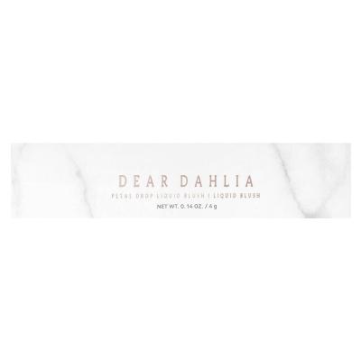 Dear Dahlia, أحمر الخدود السائل Petal Drop، مموج، 0.14 أونصة (4 جم)