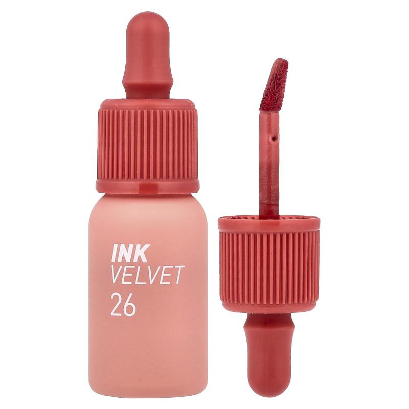 Peripera, Ink Velvet Lip Tint، 26 Well-Made Nude، 0.14 أونصة (4 جم)