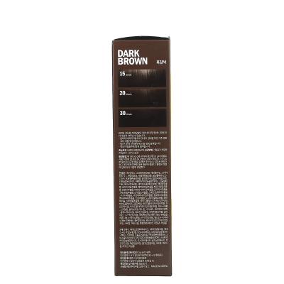 Dashu, تلوين سريع التغيير، بني داكن، مجموعة تطبيق واحدة