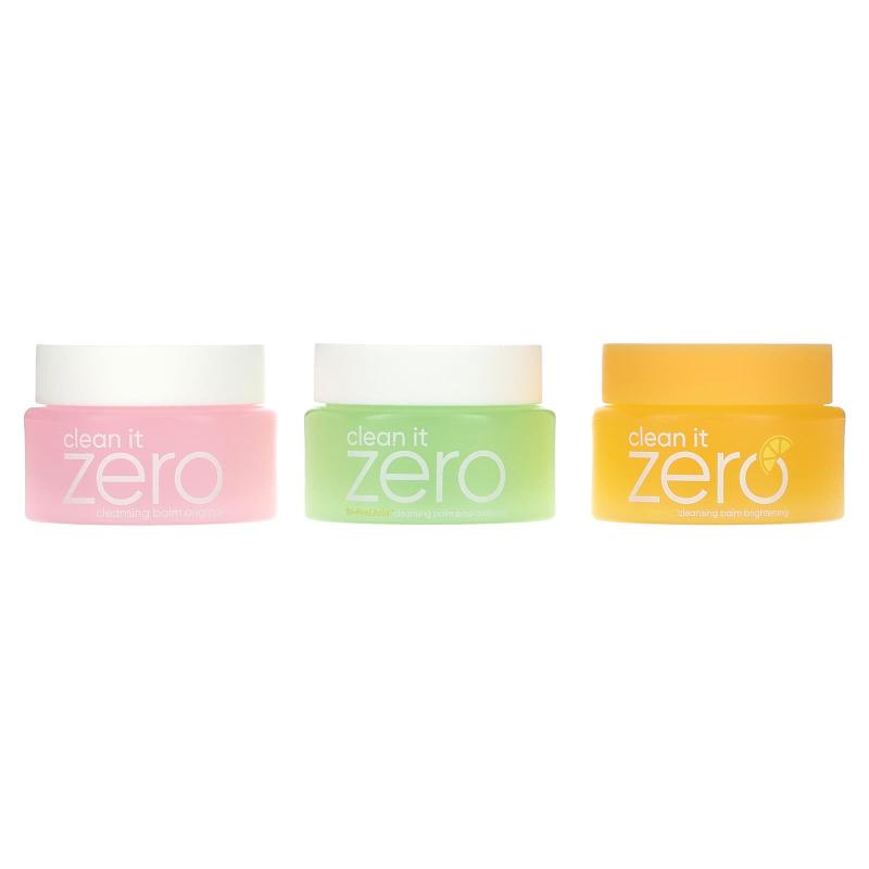 Banila Co, Best of Balms Trio، Clean it Zero Cleansing Balms، 3 عبوات، 0.84 أونصة سائلة (25 مل) لكل منها