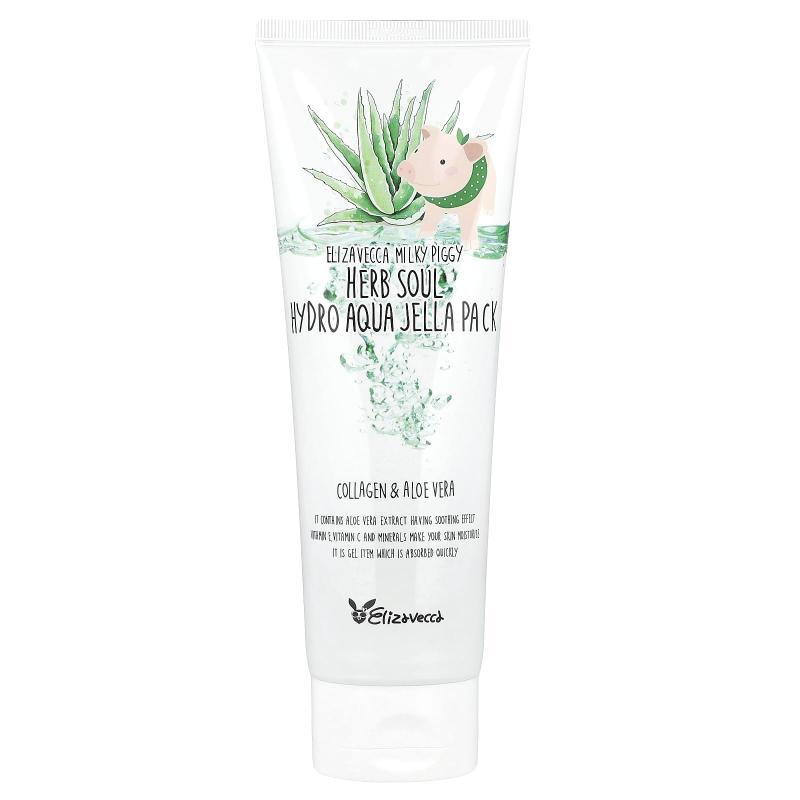 Elizavecca, Milky Piggy، عبوة Herb Soul Hydro Aqua Jella، 8.45 أونصة سائلة (250 مل)
