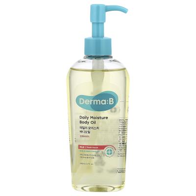 Derma:B, زيت الجسم للترطيب اليومي، الخوخ الطازج، 6.7 أونصة سائلة (200 مل)