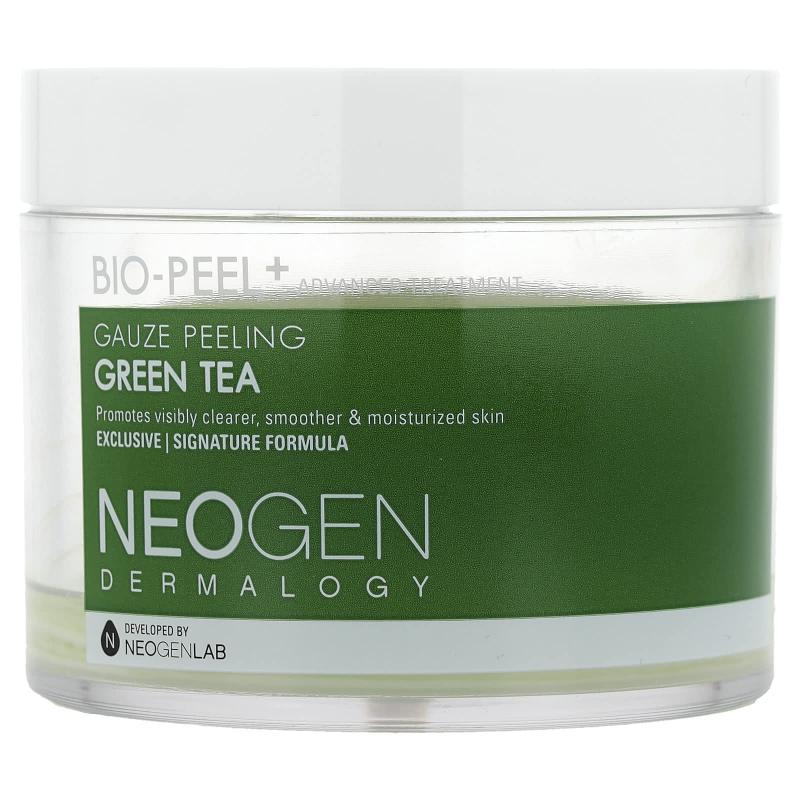 Neogen, Bio-Peel+, Gauze Peeling, Green Tea, 30 Pads, 6.76 fl oz (200 ml)