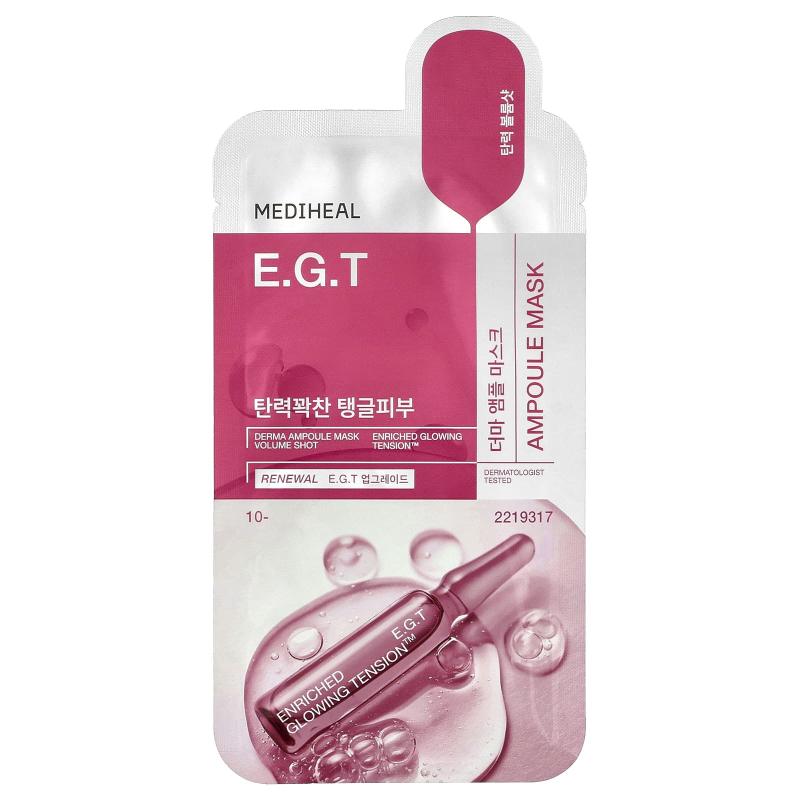 MEDIHEAL, E.G.T Derma Ampoule Beauty Mask, 1 Sheet, 0.87 fl oz (26 ml)