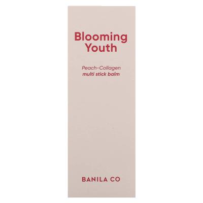 Banila Co, Blooming Youth، بلسم متعدد الالتصاق بالخوخ والكولاجين، 0.37 أونصة سائلة (10.5 جم)