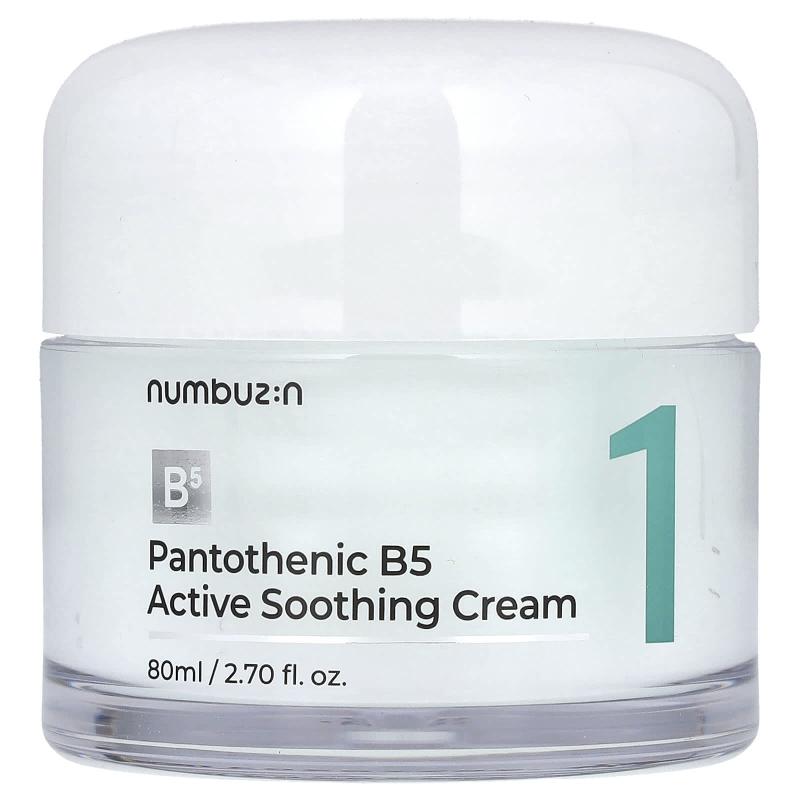 Numbuzin, No.1 Pantothenic B5 Active Soothing Cream, 2.82 fl oz (80 ml)