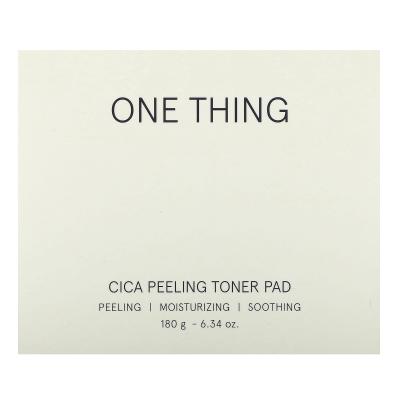 One Thing, وسادة حبر Cica Peeling Toner، 6.34 أونصة (180 جم)