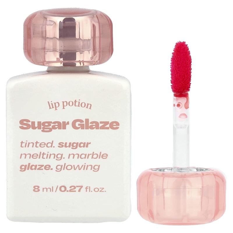 alternativestereo, Lip Potion Sugar Glaze, No.2 Rose Ball, 0.27 fl oz (8 ml)