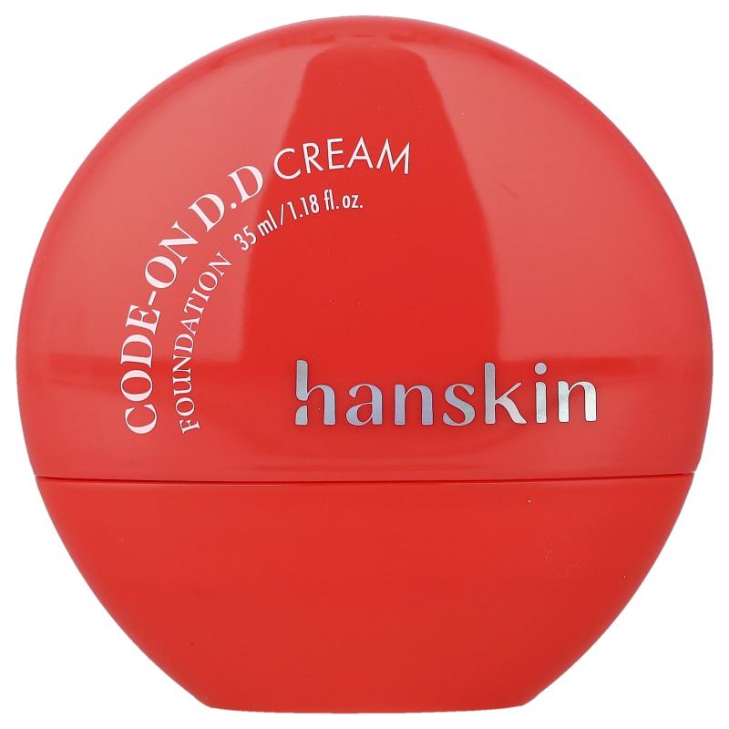Hanskin, كريم أساس Code-On D.D، 19NC بورسلين، 1.18 أونصة سائلة (35 مل)