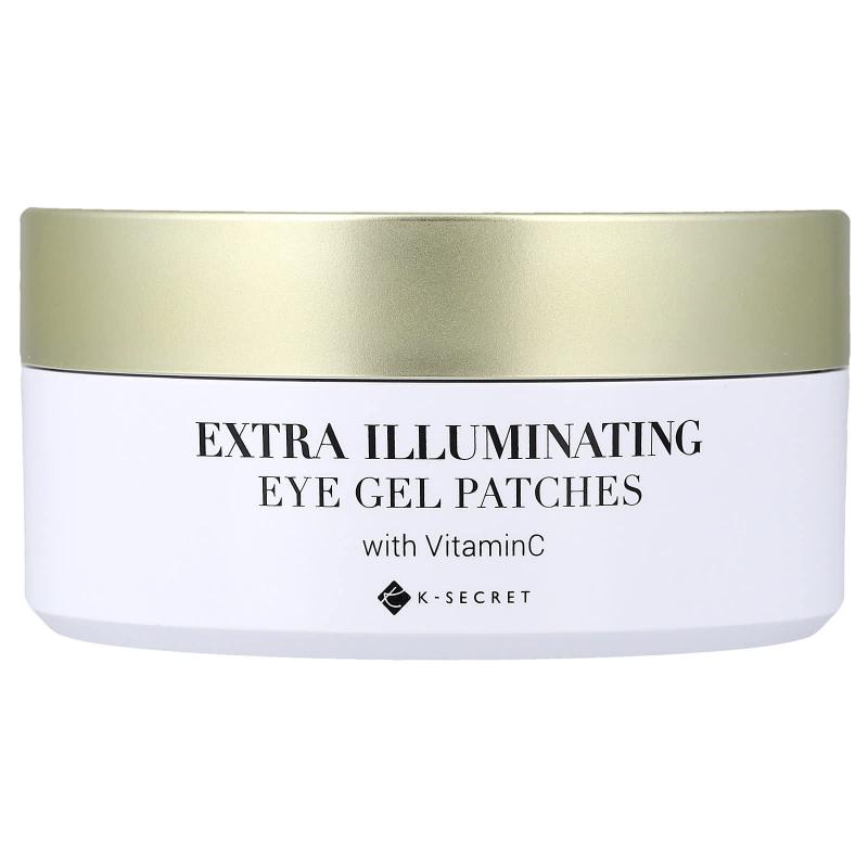 K-Secret، لصقات جل للعين، إضاءة إضافية، 60 رقعة