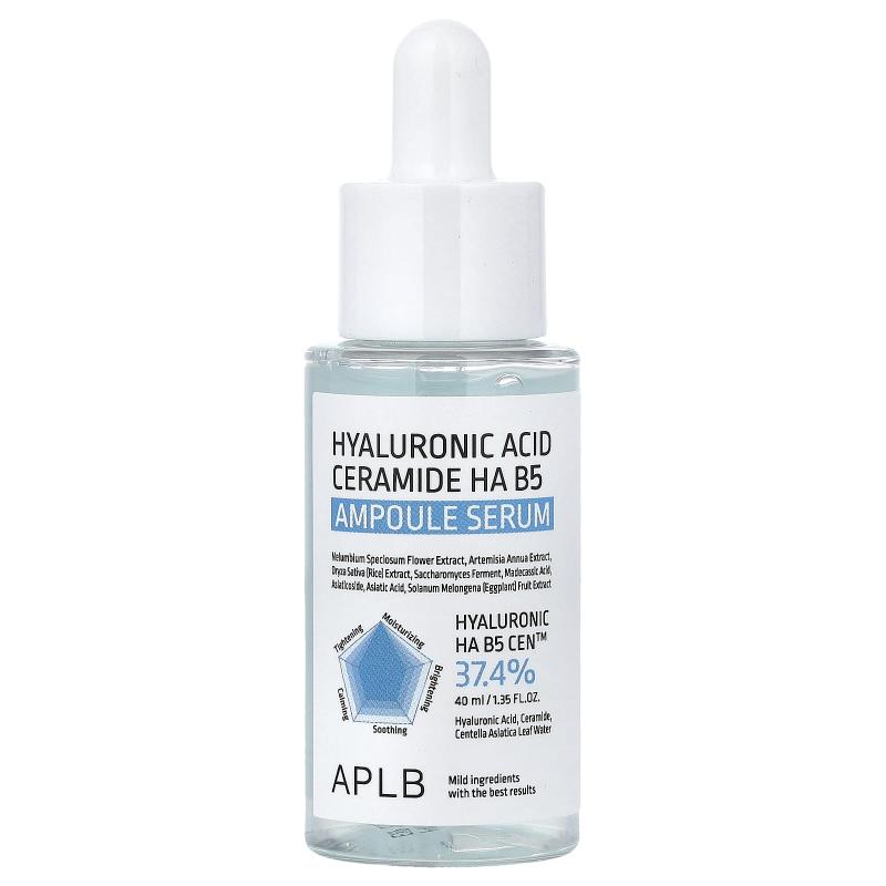 APLB, Hyaluronic Acid Ceramide HA B5 Ampoule Serum, 1.35 fl oz (40 ml)