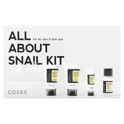 CosRx, مجموعة All About Snail، مجموعة مكونة من 4 قطع