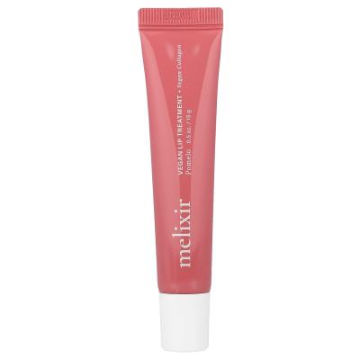 Melixir, Vegan Lip Treatment + Vegan Collagen, 3 Pomelo, 0.5 oz (15 g)