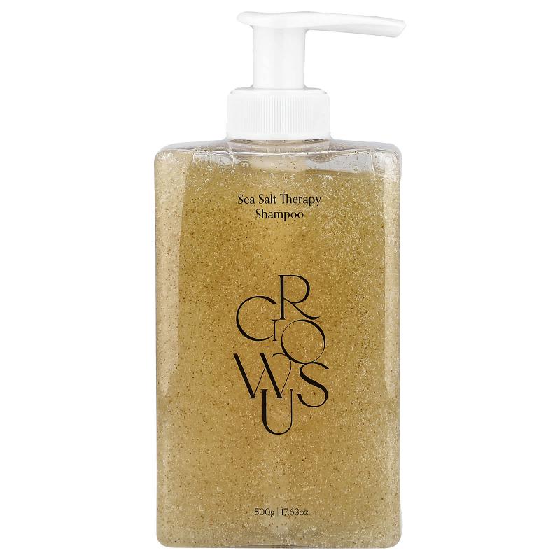 GROWUS, شامبو العلاج بملح البحر، 17.63 أونصة (500 جم)