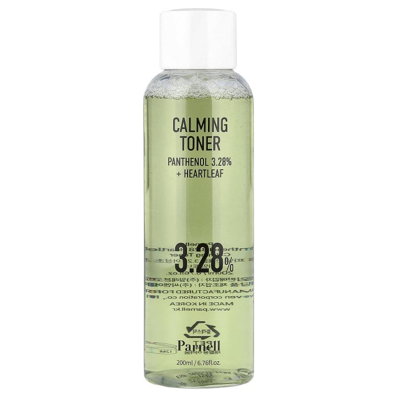 Parnell, Panthenol 3.28 Heartleaf Calming Toner, 6.76 fl oz (200 ml)