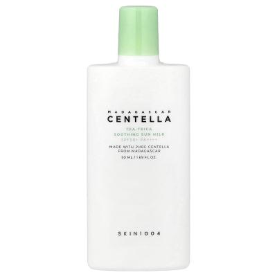SKIN1004, Madagascar Centella، حليب الشمس المهدئ Tea-Trica، عامل حماية من الشمس 50+، PA++++، 1.69 أونصة سائلة (50 مل)