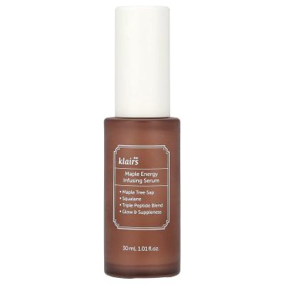 Dear, Klairs, مصل تعزيز طاقة القيقب، 1.01 أونصة سائلة (30 مل)