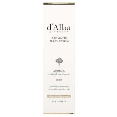 d'Alba, مصل رذاذ عطري، 2.02 أونصة سائلة (60 مل)