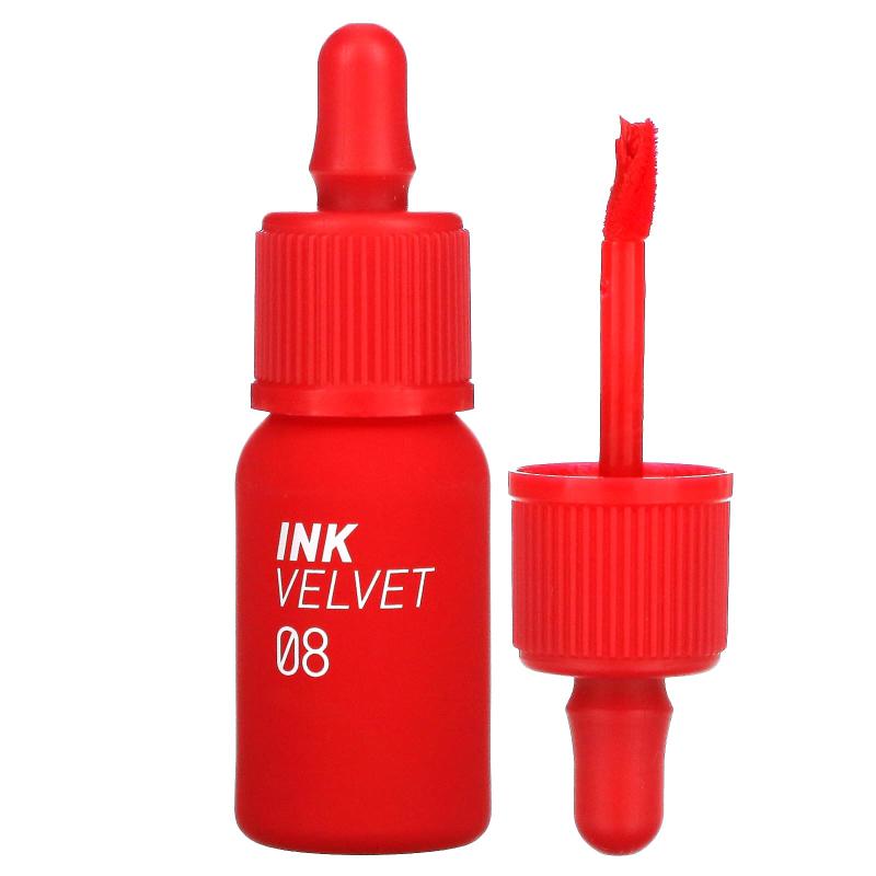 Peripera, Ink Velvet Lip Tint، 08 Sellout Red، 0.14 أونصة (4 جم)