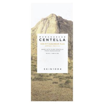 SKIN1004, Madagascar Centella، كريم حماية من الشمس Air-Fit Plus، عامل حماية من الشمس 50+ PA++++، 1.69 أونصة سائلة (50 مل)