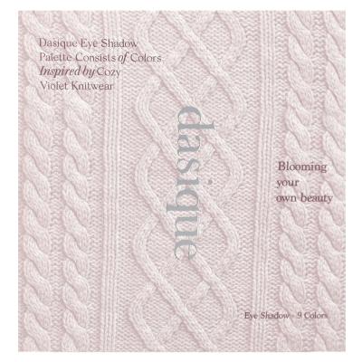 Dasique, لوحة ظلال العيون، 16 نسيج بنفسجي، عدد واحد