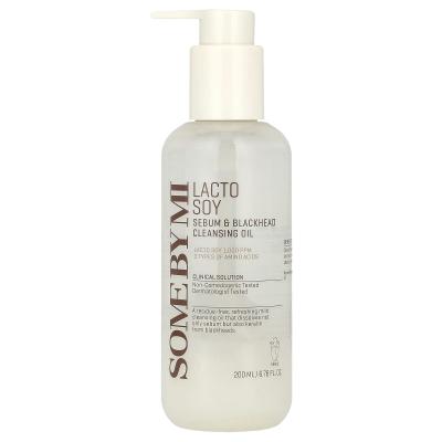 SOME BY MI, Lacto Soy، زيت تنظيف الدهن والرؤوس السوداء، 6.76 أونصة سائلة (200 مل)