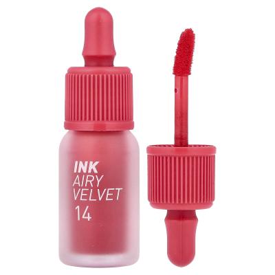 Peripera, Ink Airy Velvet Tint، 14 وردي وردي، 0.14 أونصة (4 جم)