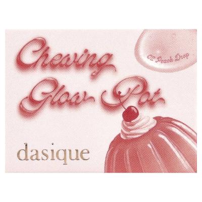 Dasique, وعاء المضغ المتوهج، 02 قطرة خوخ، 0.14 أونصة (4 جم)
