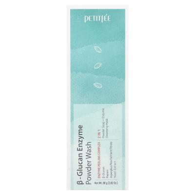 Petitfee, مسحوق غسول إنزيم بي-جلوكان، 2.82 أونصة (80 جم)