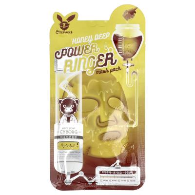 Elizavecca, حزمة قناع الجمال Honey Deep Power Ringer، ورقة واحدة، 0.78 أونصة سائلة (23 مل)