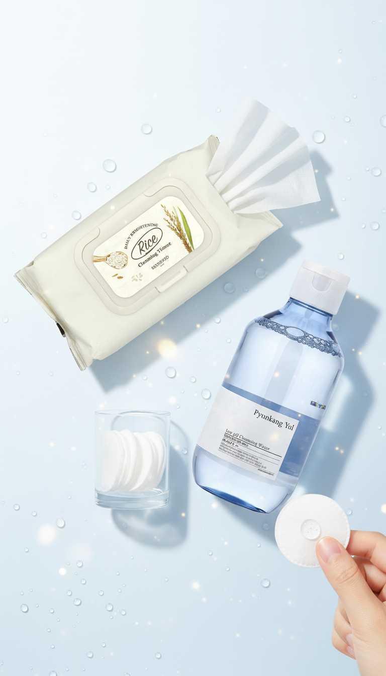 مزيلات المكياج الكوريه